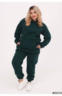 Батальний теплий  костюм KRA-127 на флісі Батальний теплий  костюм KRA-127 на флісі